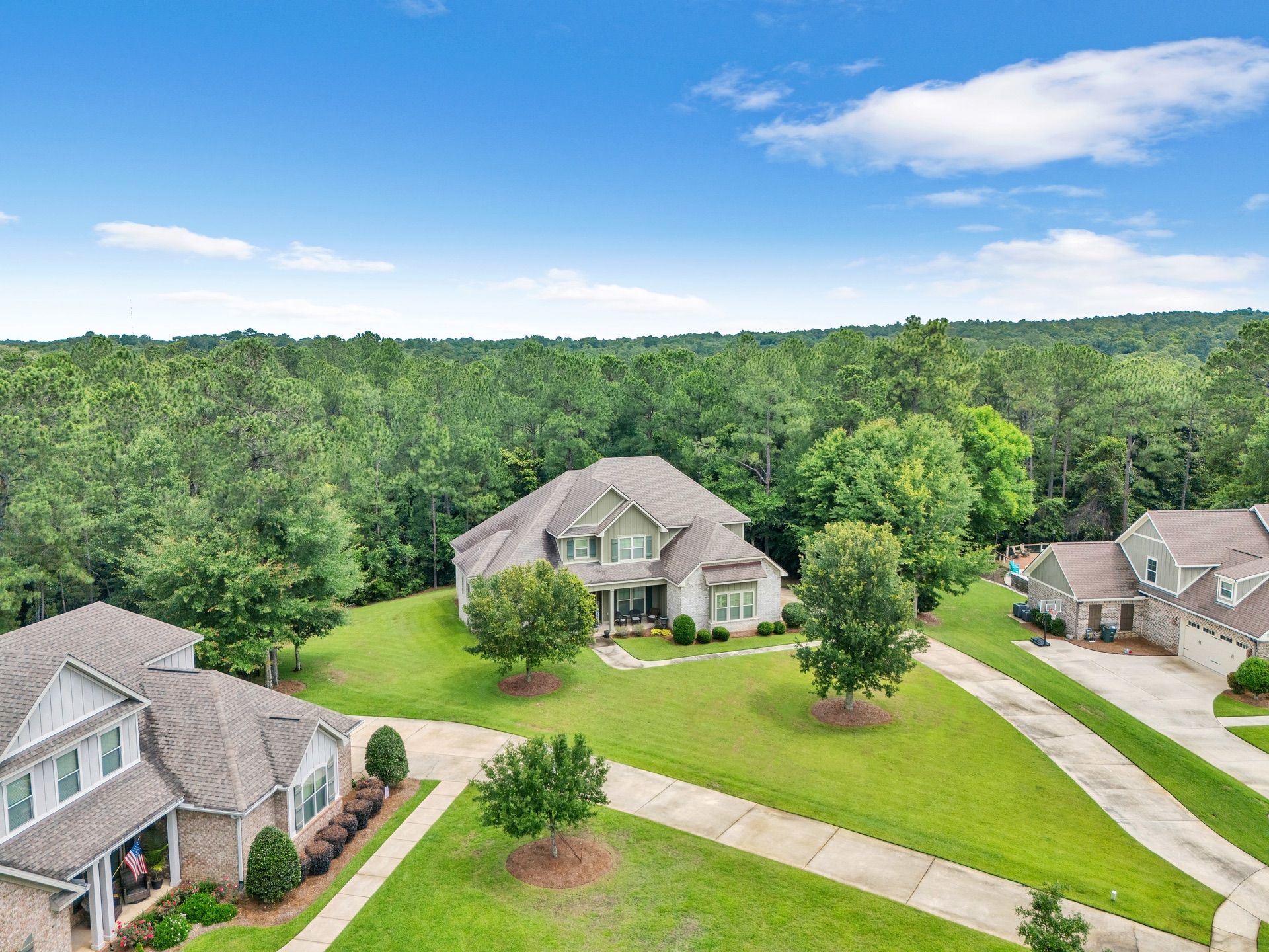 Drone view from a Promise Media property shoot 36