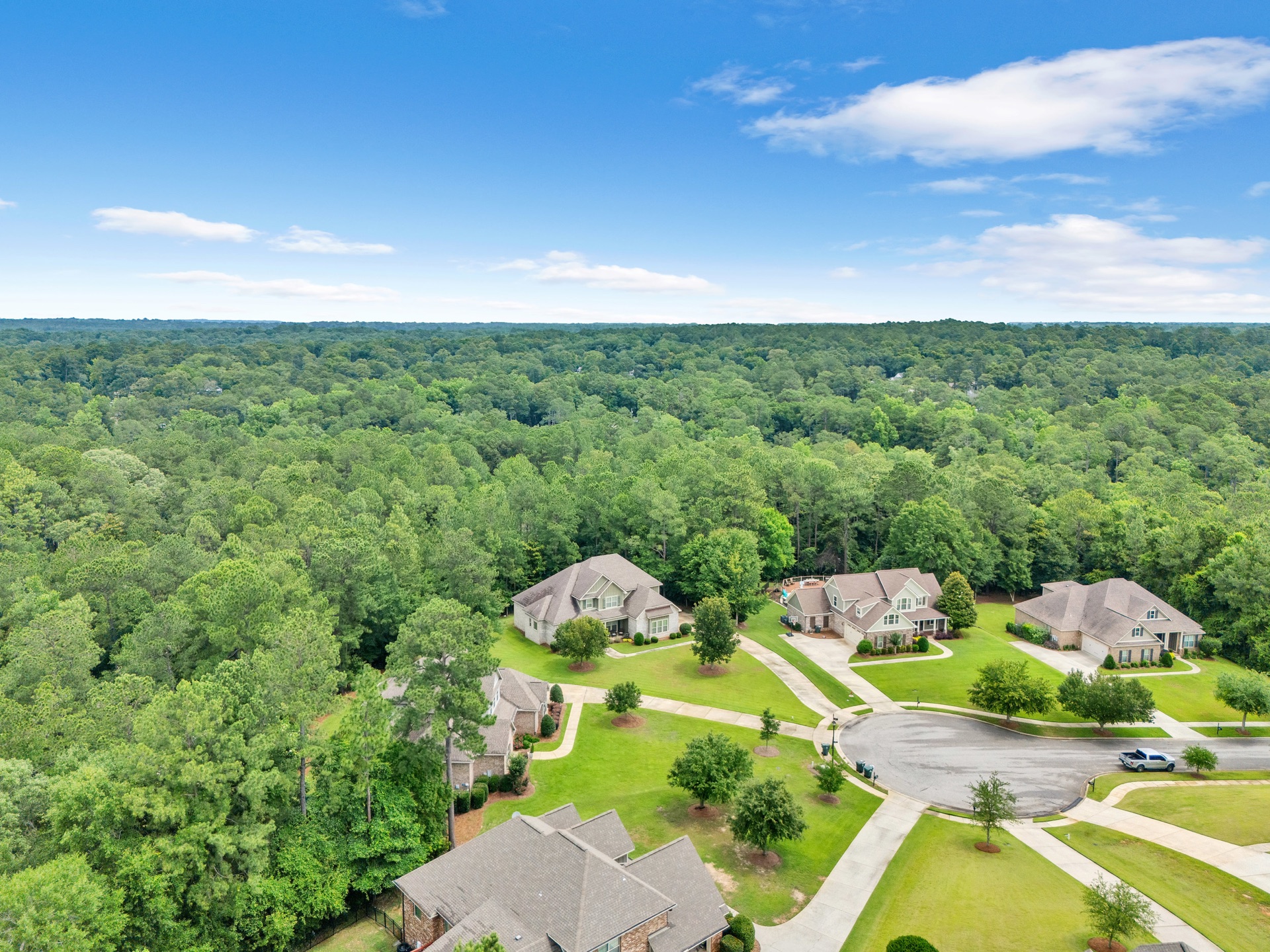 Drone view from a Promise Media property shoot 37