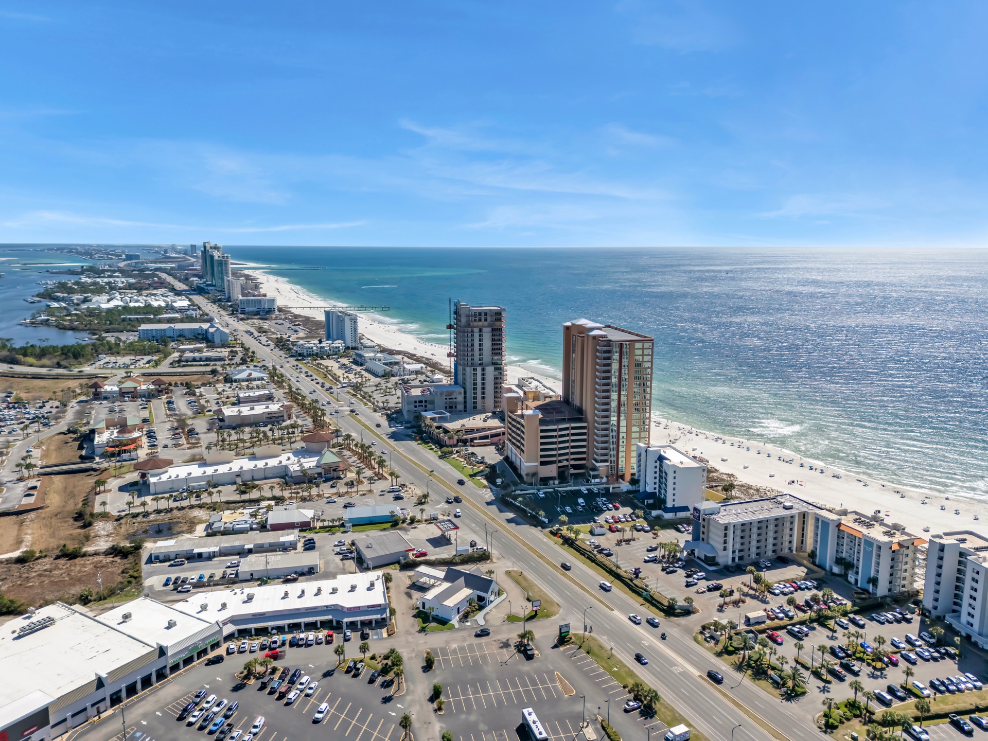 Drone view from a Promise Media property shoot 45